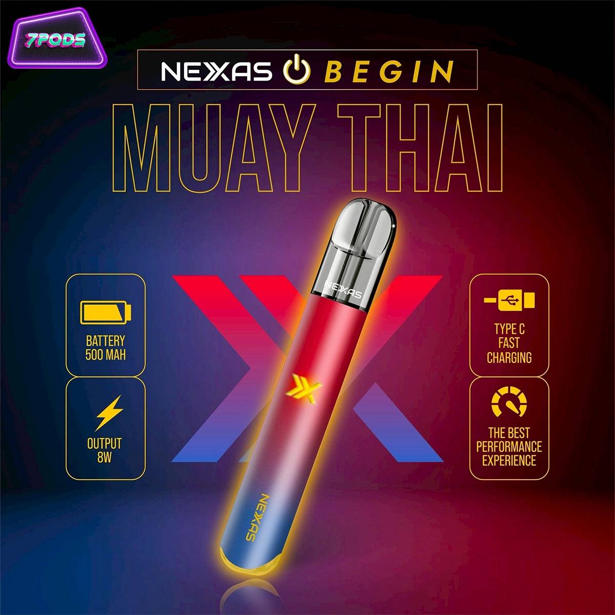 พอตเปลี่ยนหัว NEXAS Begin Pod